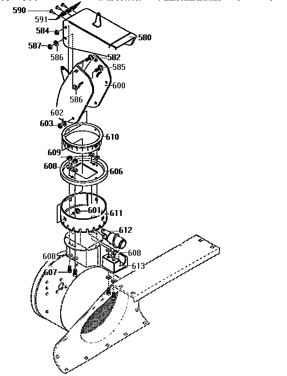 Discharge chute assembly