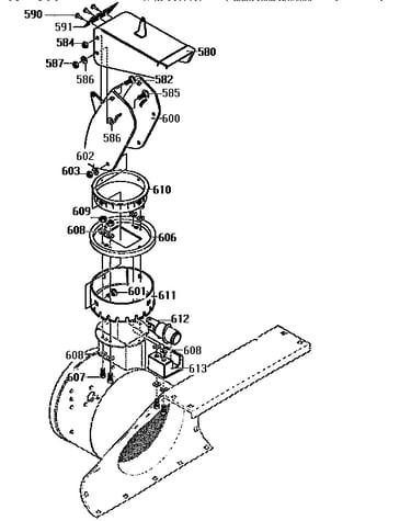Discharge chute assembly