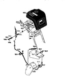 Remote chute assembly