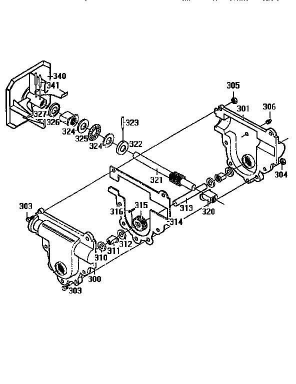 Gearcase assembly