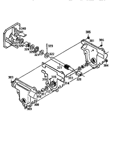 Gearcase assembly