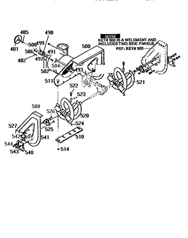 Auger housing assembly