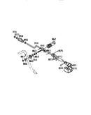 Chute control rod assembly
