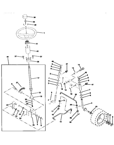 Steering assembly