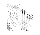 Craftsman 917256811 seat assembly diagram
