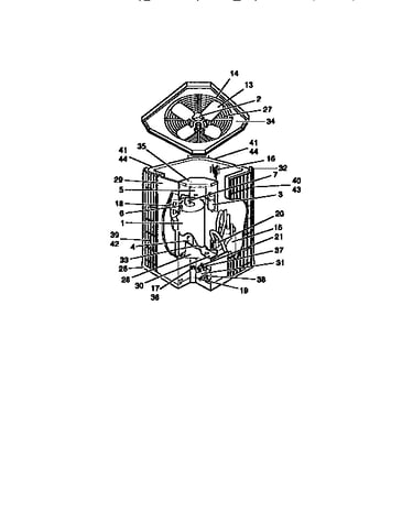 Heat pump unit-outdoor