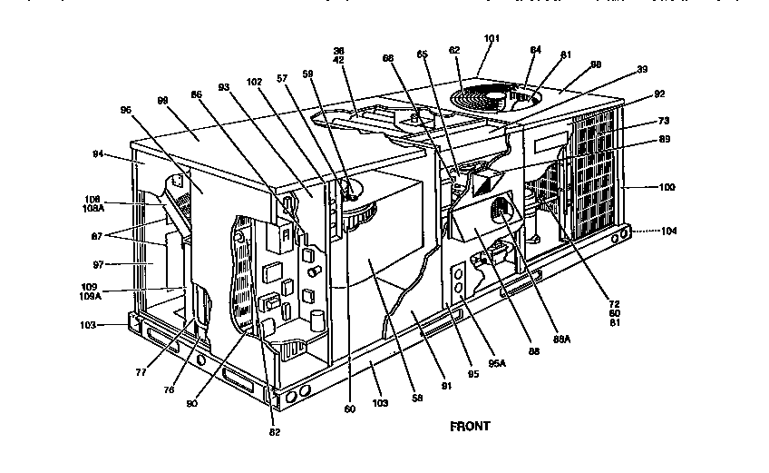 Silngle package gas/electric