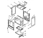 Whirlpool SF302BSEW0 chassis diagram