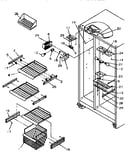 Freezer shelving
