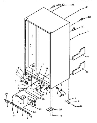 Drain system and rollers