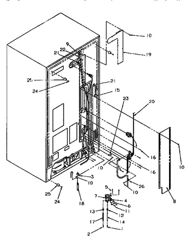 Cabinet back