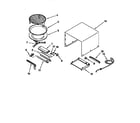 KitchenAid KCMG125EAL0 turn table and grille diagram
