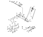 Craftsman 917258570 mower lift diagram