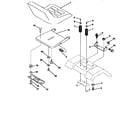 Craftsman 917258570 seat assembly diagram