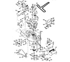 Craftsman 917258540 mower deck diagram