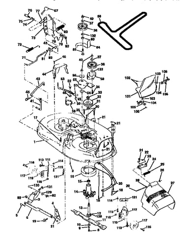 Mower deck