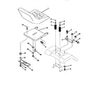 Craftsman 917258450 seat assembly diagram