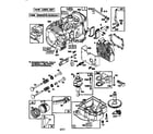 Briggs & Stratton 28R707-0648-A1 cylinder assembly diagram