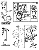 Carburetor and air cleaner assembly