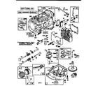 Briggs & Stratton 28R707-0148-01 cylinder assembly diagram