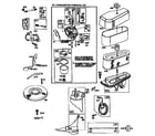 Briggs & Stratton 289707-0186-01 carburetor and air cleaner assembly diagram