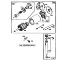 Briggs & Stratton 289707-0186-01 motor and drive starter diagram