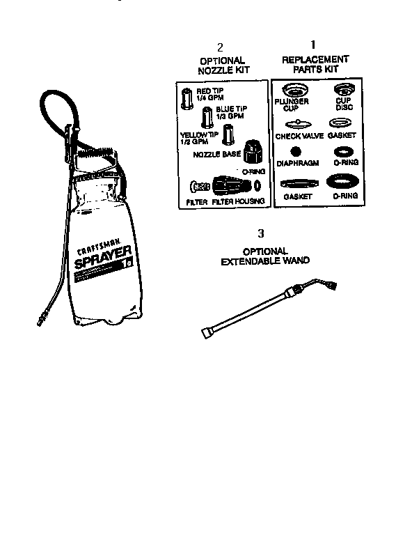 Replacement parts