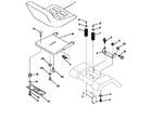 Craftsman 917259360 seat assembly diagram
