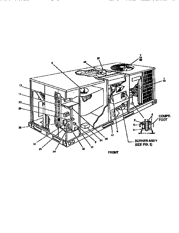 Single package unit