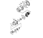 Craftsman 580751400 motor assembly diagram
