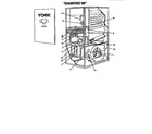 York P3URD16N07501 blower assembly diagram