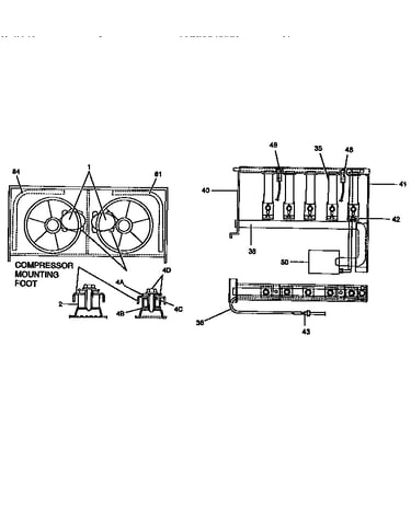 Compressor/burner assembly