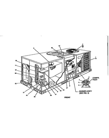 Single package unit