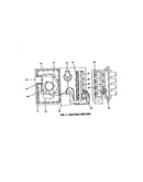 Gas heat section