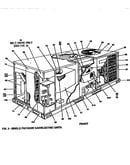 Front-single package unit
