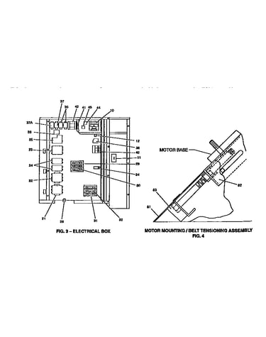 Electrical and motor mounting