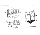 York D2CG180N32025M*C damper hood and burner assembly diagram