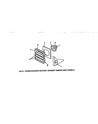 Power exhaust section