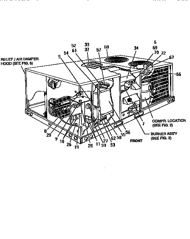 Single package gas/electric unit