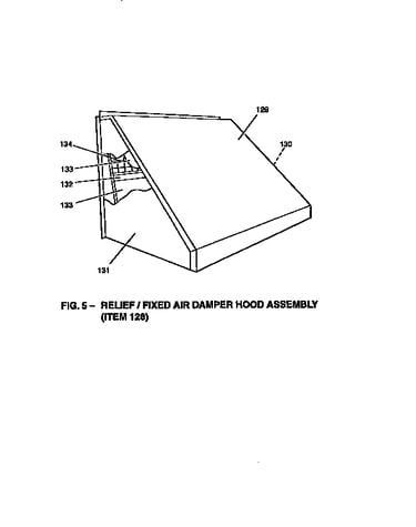 Fixed air damper assembly