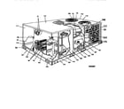 York D3CG102N16525A single package gas/electric unit diagram
