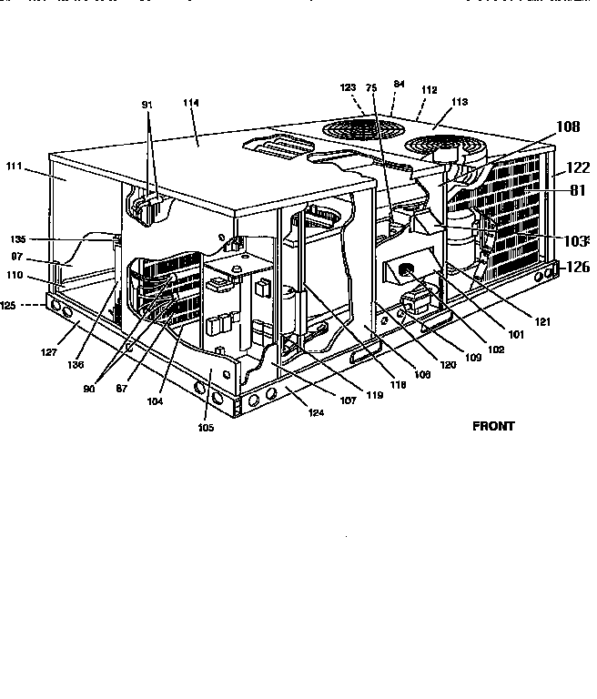 Single package gas/electric unit