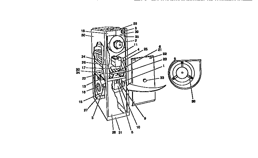 Multi-position natural gas furnaces