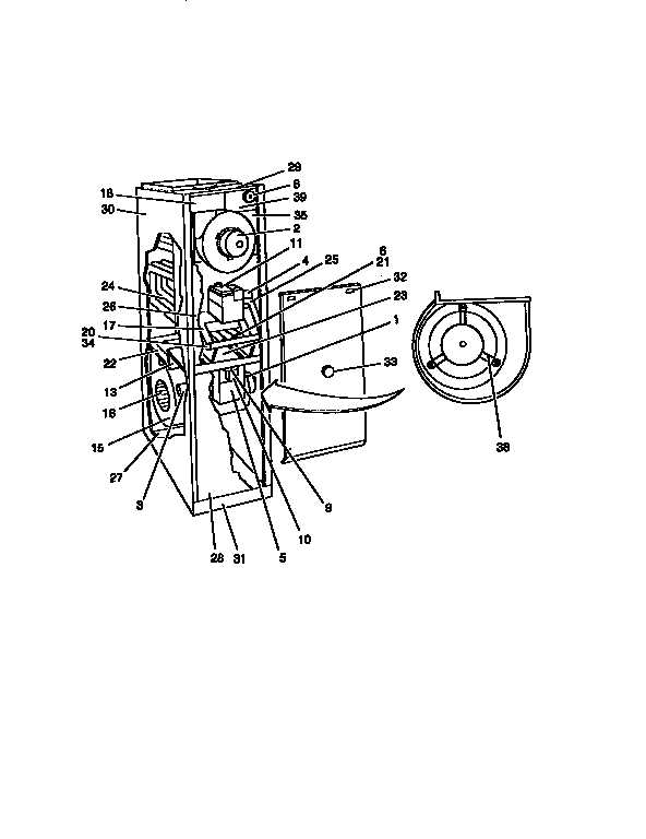Multi-position natural gas furnaces