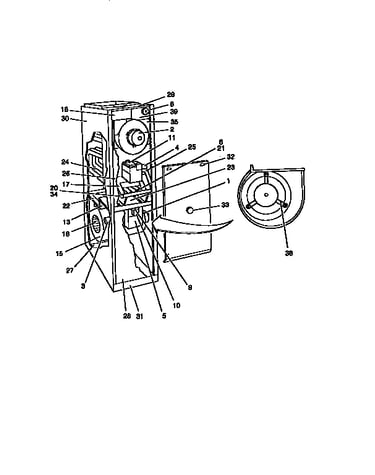 Multi-position natural gas furnaces