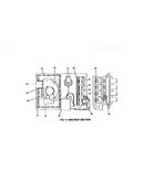 Gas heat section