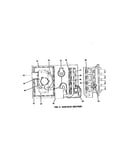 Gas heat section