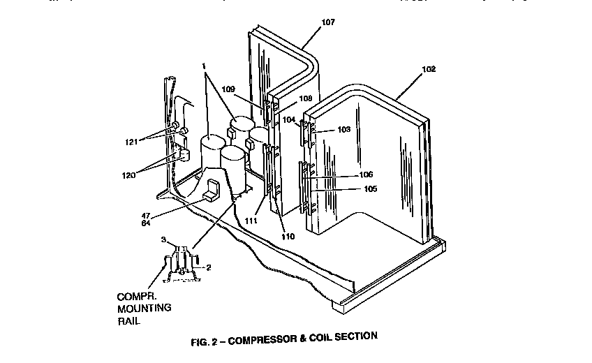Compressor and coil
