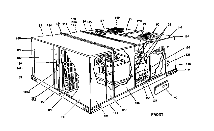 Single package gas/electric unit