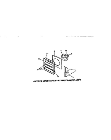 Power exhaust section